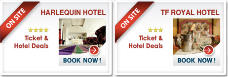 TF Hotel & Harlequin Royal Theatre Accommodation Specials